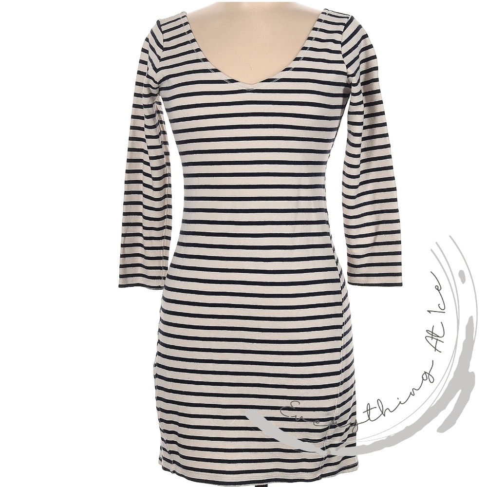 Casual striped Dress Size M